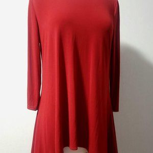 (NEW) "Alfani" High-Low Scoop Neckline Tunic